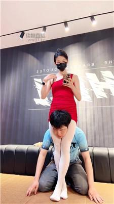 【苏州婉儿S】白丝窒息玩狗奴 JS260501-15