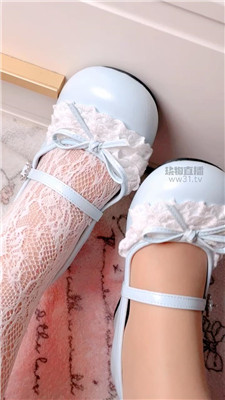 【乔乔在这里】玛丽珍白网袜肉丝    260515-8