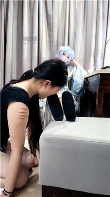 【奶味小仙女】和服tj母狗 JS260712-33