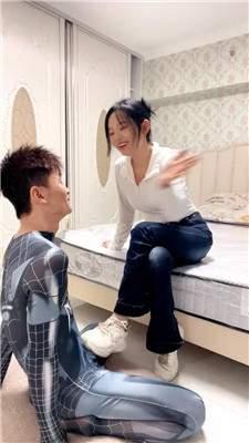 【寒月柔】超脏白丝运动鞋调蜘蛛侠 JS260920-33