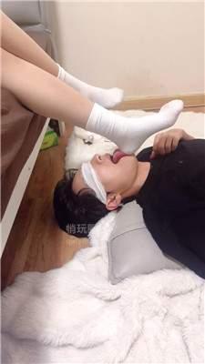【生菜】肉丝白棉袜深喉专场 JS260921-34